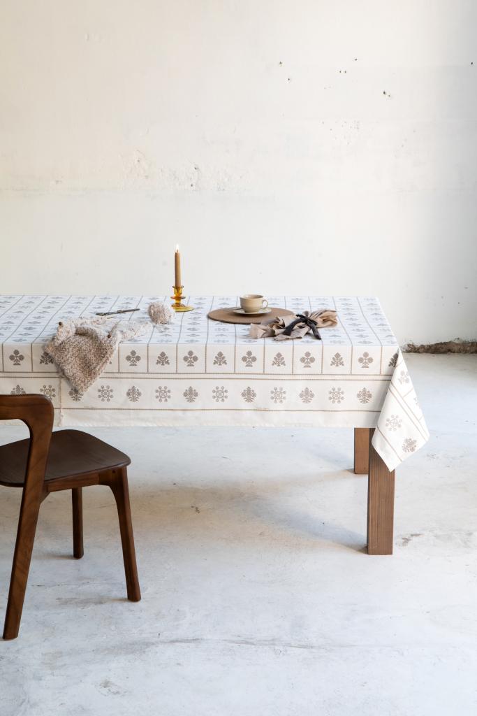 Mantel Gabardina Punto Cruz